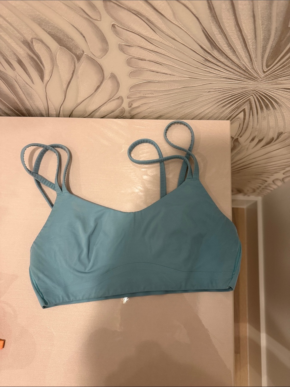 lululemon athletica Light Blue Double-Strap Sports Bralette